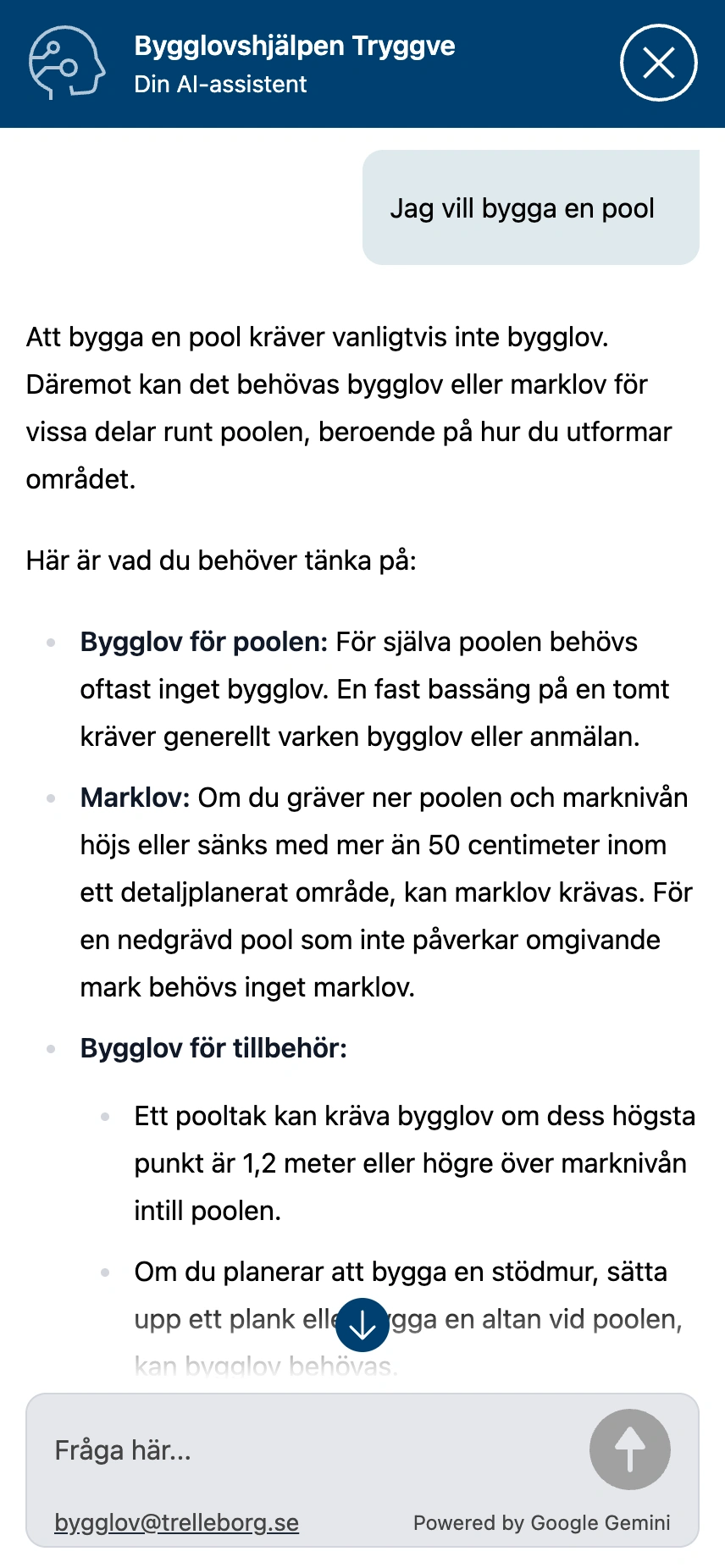 Tryggve på mobil