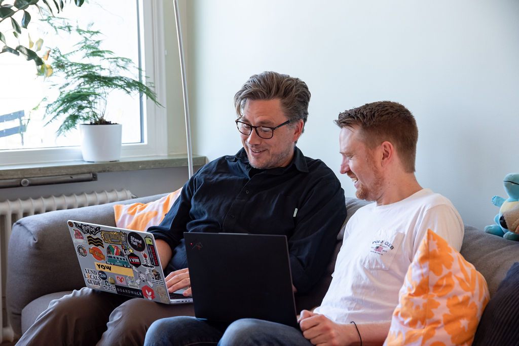 Kristoffer och Freddy från Twofour