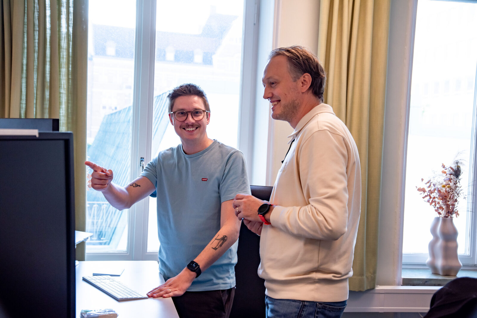 Oscar och Erik från Twofour